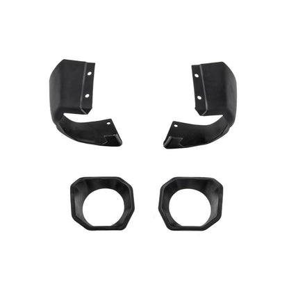 Rugged Ridge Venator Stubby Front Bumper Ends: Jeep Wrangler / Gladiator (18-26) - Satin Black