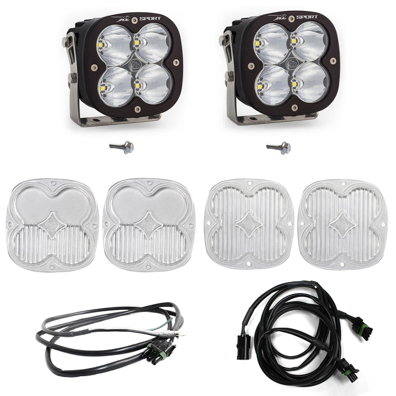 Baja Designs 2021+ Ford Bronco A Piller Light Kit XL Sport Spot w/Upfitter | Ford Bronco (21-26) (447753UP)