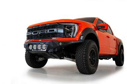 Addictive Desert Designs 2021+ Ford Raptor Bomber Front Bumper w/ 4 Rigid 360 6in Light Mounts | Ford F-150 Raptor (21-23) (F210014110103)