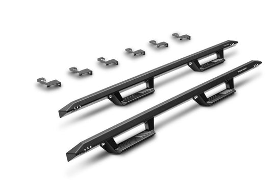 N-Fab EPYX 15-18 Chevy/GMC Colorado/Canyon Crew Cab - Cab Length - Tex. Black