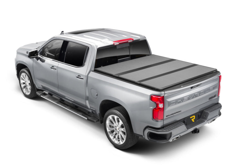 Extang 88456 Solid Fold ALX Hard Tri-Fold Tonneau Cover for 2019-2024 Silverado