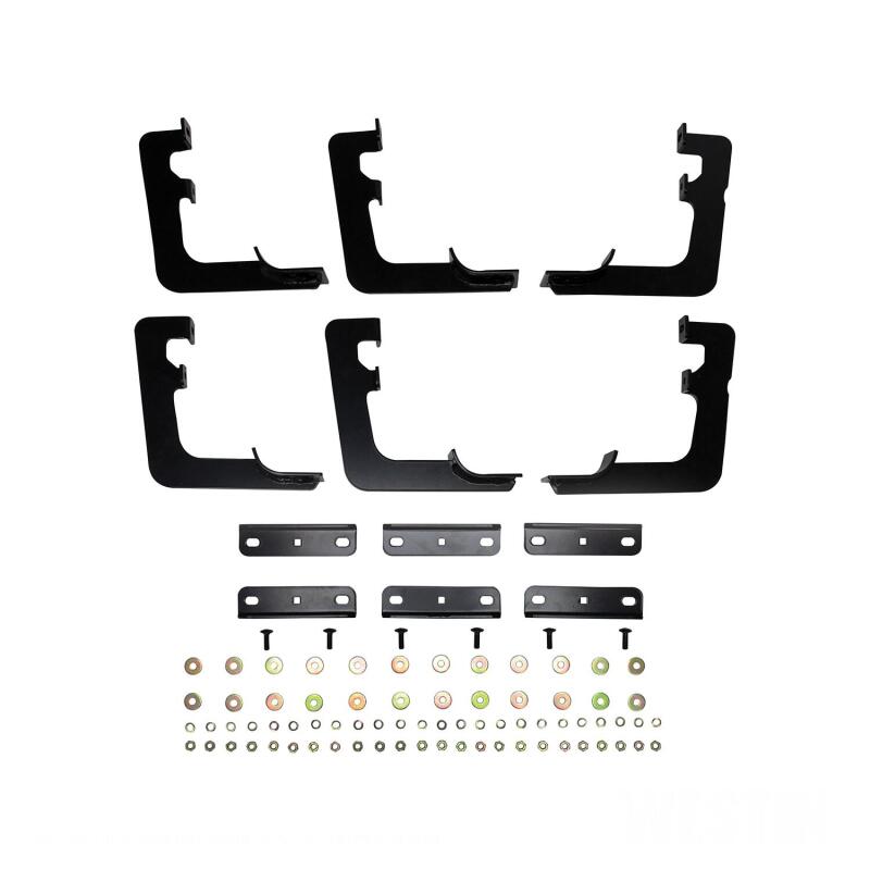 Westin Black Premier Oval Nerf Step Bar Mount Kit: Ram 1500 2019-2025