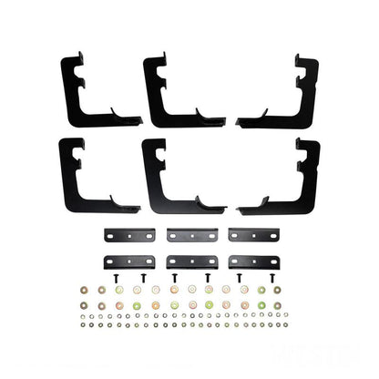 Westin Black Premier Oval Nerf Step Bar Mount Kit: Ram 1500 2019-2025