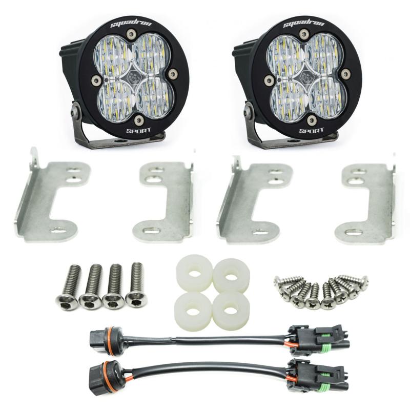 Baja Designs Fog Pocket Kit: Jeep Wrangler (18-24) / Gladiator (20-24)