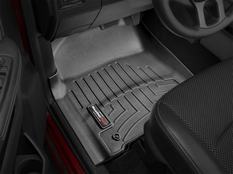 WeatherTech FloorLiner Front Floor Mats (Black): Ram Crew & MegaCab 2012 - 2018 (1500, 2500, 3500)