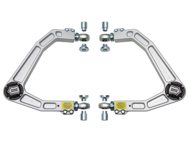 ICON Billet Delta Joint Upper Control Arm Kit | Chevrolet Silverado 1500 (19-26) ) / GMC Sierra 1500 (19-26) / Sierra AT4 (22-26)