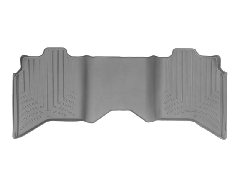 WeatherTech FloorLiner Rear Mats (Gray): Dodge Ram Crew / MegaCab (09-18) 1500/2500/3500
