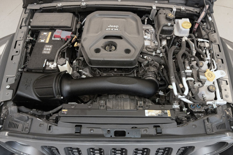 K&N 63 Series Cold Air Intake: Jeep Wrangler 2.0L Turbo 2019-2021
