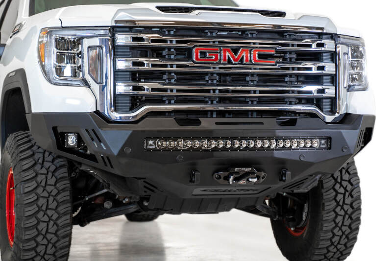 Addictive Desert Designs 2020-26 GMC Sierra 2500/3500 Stealth Fighter Front Bumper | GMC Sierra 2500HD/3500HD (20-26) (F461403030103)