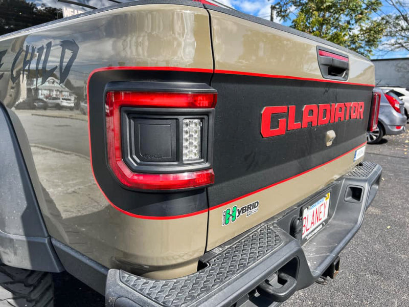 Oracle Lighting Flush Mount LED Tail Lights: Jeep Gladiator 2020-2024