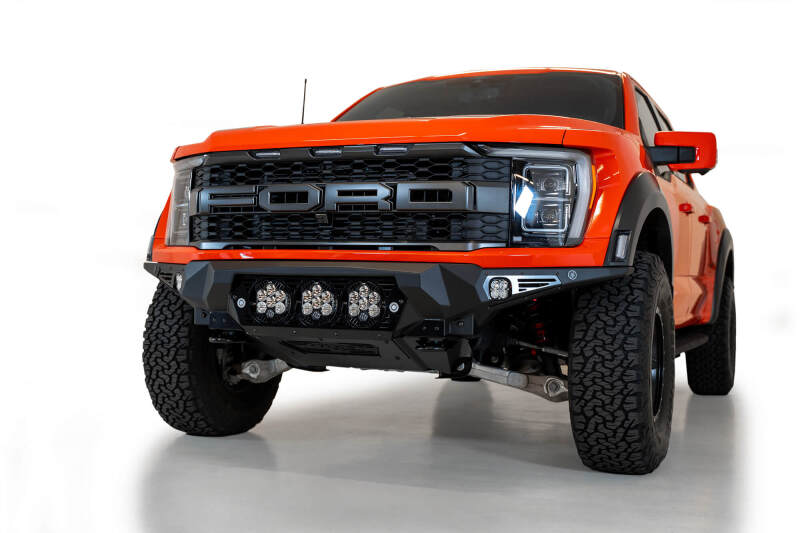 Addictive Desert Designs Front Bumper w/ 3 Baja Designs LP6 Light Mounts | Ford F-150 Raptor (21-23) (F210014100103)