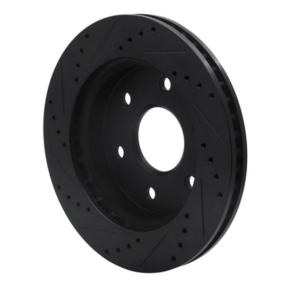 R1 Drilled & Slotted Rear Right Brake Rotor | Ford F-150 (21-25) (ECB-54289R)