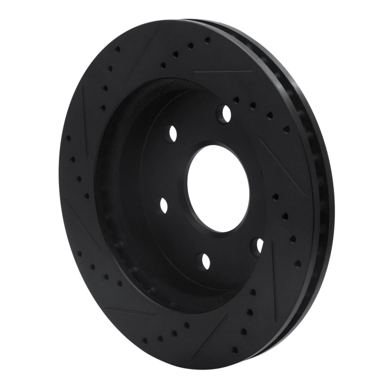 R1 Drilled & Slotted Rear Right Brake Rotor | Ford F-150 (21-25) (ECB-54289R)