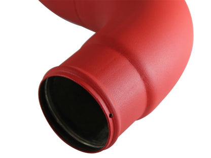 aFe BladeRunner 3in Red Intercooler Tubes Kit | Ram Diesel 6.7L (13-14) (46-20134-R)