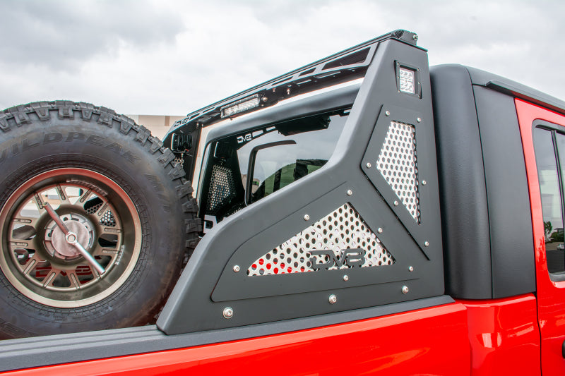 DV8 Offroad Bolt-On Chase Rack: Jeep Gladiator 2020-2021