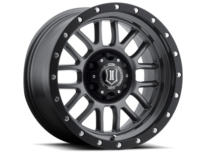 ICON Alpha 17x8.5 5x5 Wheel | Jeep Wrangler JK (07-18) / JL (18-25) / Gladiator JT (20-25) (1217857347GM)