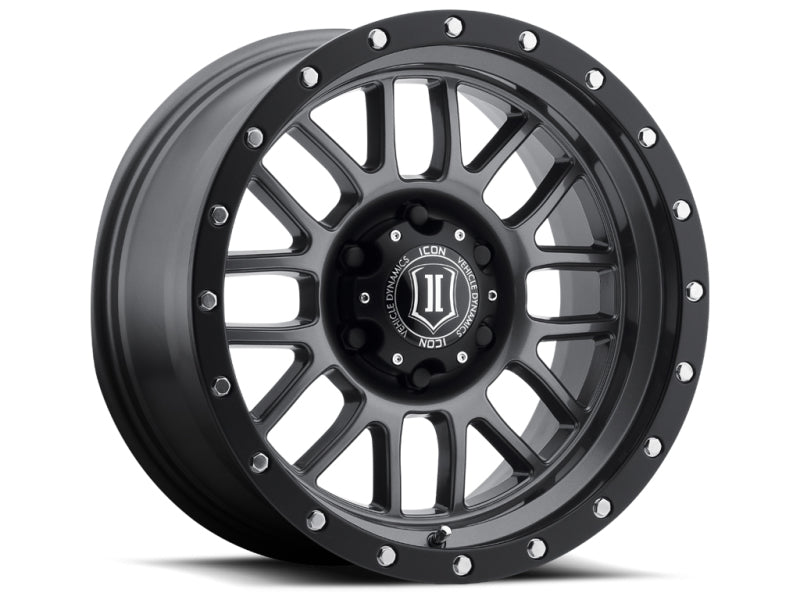ICON Alpha 17x8.5 5x5 Wheel | Jeep Wrangler JK (07-18) / JL (18-25) / Gladiator JT (20-25) (1217857347GM)