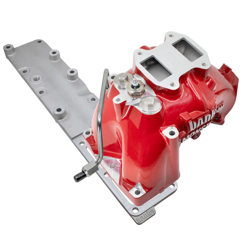 Banks Monster-Ram Intake System Red (F&R): RAM 2500/3500 2013-2018 6.7L Cummins