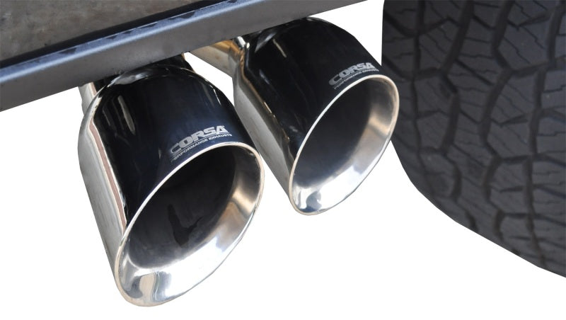 CORSA Res-Delete / 2.5 in Head Pipe | Ford F-150 145 WB 2015-2020 3.5T, 5.0L V8 (14841)