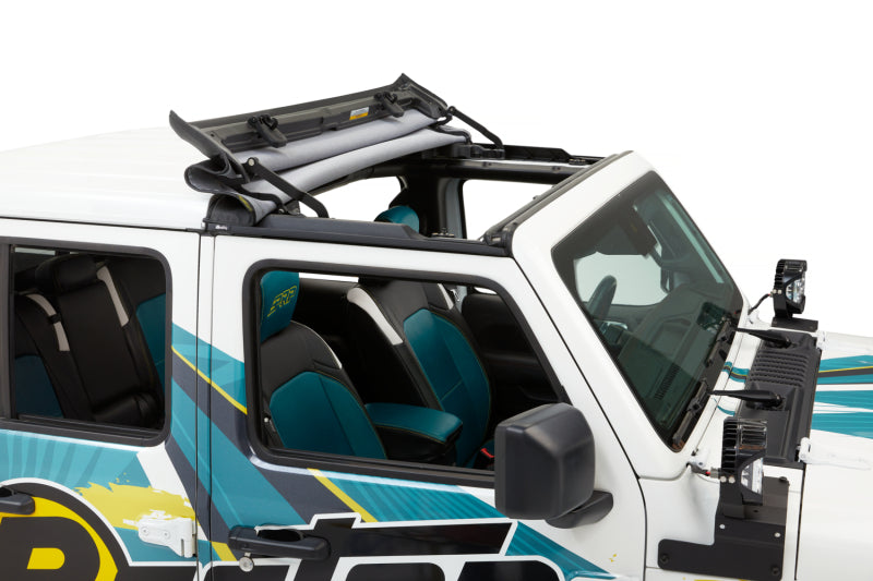 Bestop Sunrider For Hardtop Black Diamond (TOP): Fits Jeep 2018-2025