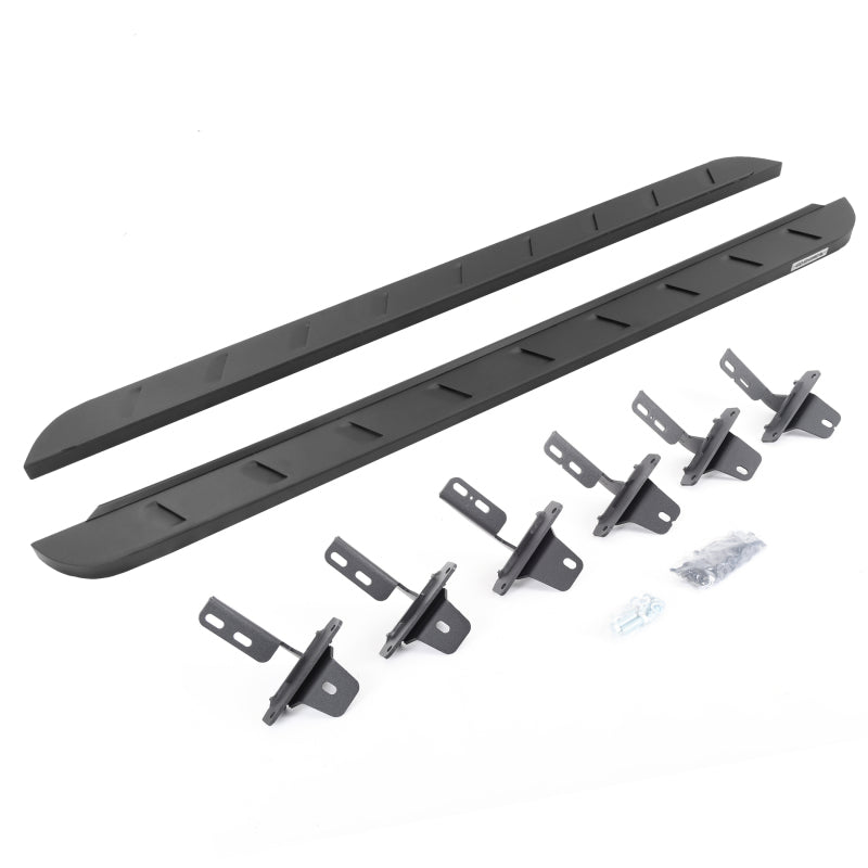 Go Rhino RB10 Slim Running Boards Kit w/Brackets | Ford Bronco (21-26) (63412973SPC)