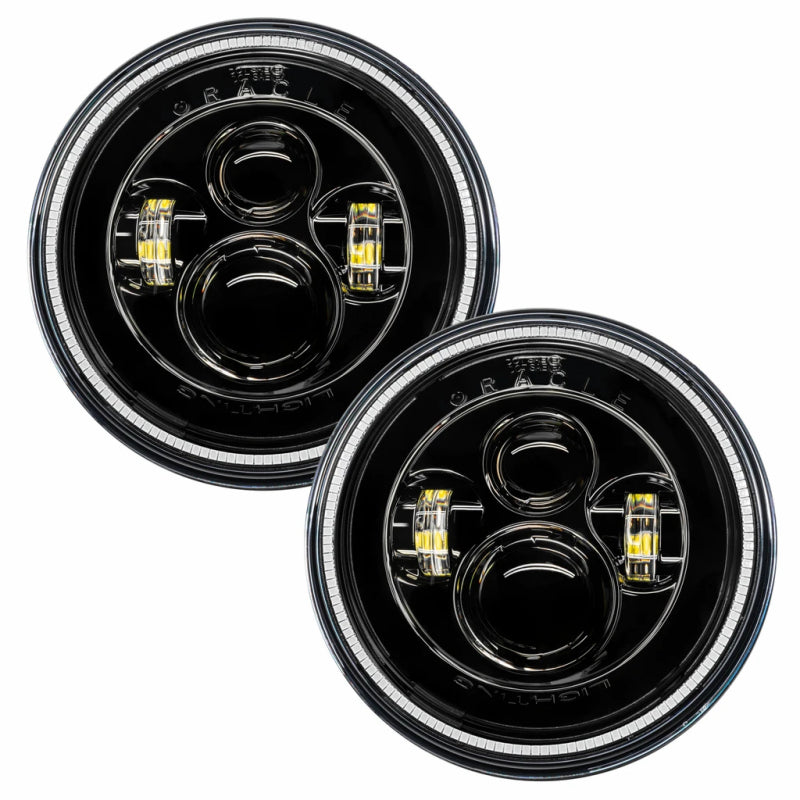 Oracle Lighting High Powered LED Headlights: Jeep Wrangler (07-21) / Wrangler JK (18)