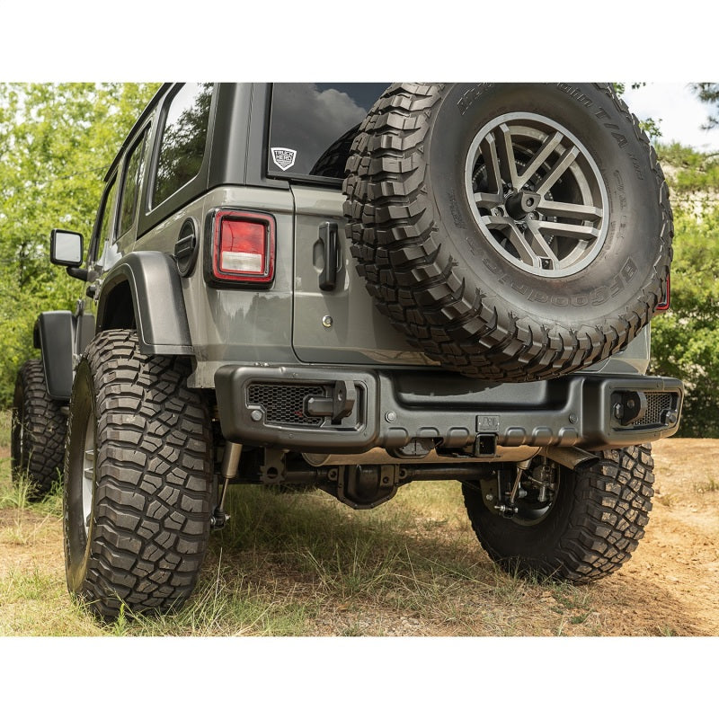 Rugged Ridge Spartan Rear Bumper | Jeep Wrangler JL (18-26) / JK (07-18) (11544.25)