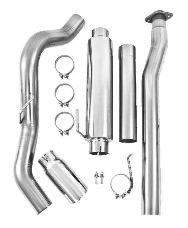 MBRP 4in Cat-Back Single Side T409 Exhaust System | Ford F-150 3.5L V6 EcoBoost (11-13) (S5248409)