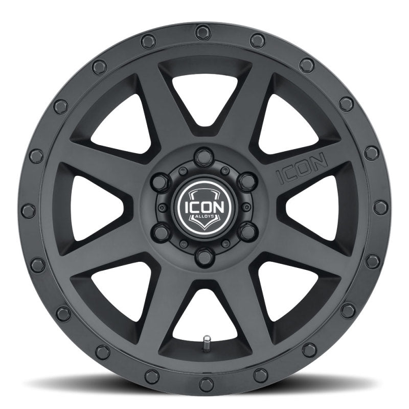 ICON Rebound 17x8.5 6x5.5 0mm Offset Double Black Wheel | Ford Bronco (21-26) (1817858347DB)