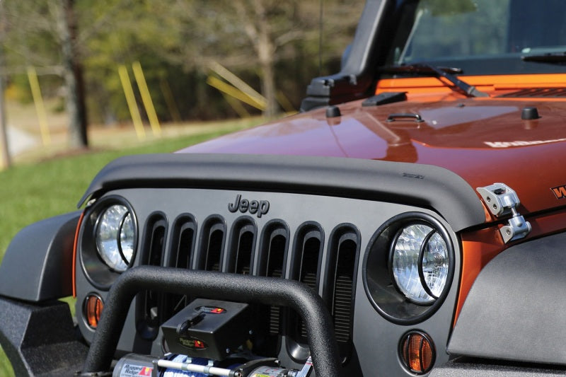 Rugged Ridge Matte Black Bug Deflector | Jeep Wrangler JK/JL (07-18 / 18-25) (11348.02)