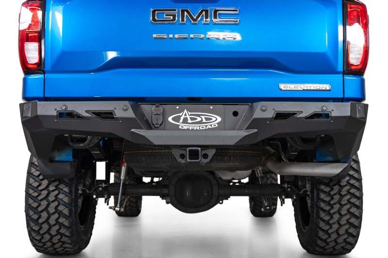 Addictive Desert Designs Black Label Rear Bumper | Chevrolet Silverado 1500 / GMC Sierra AT4 / ZR2 / AT4X (19-26) (R14020NA0103)