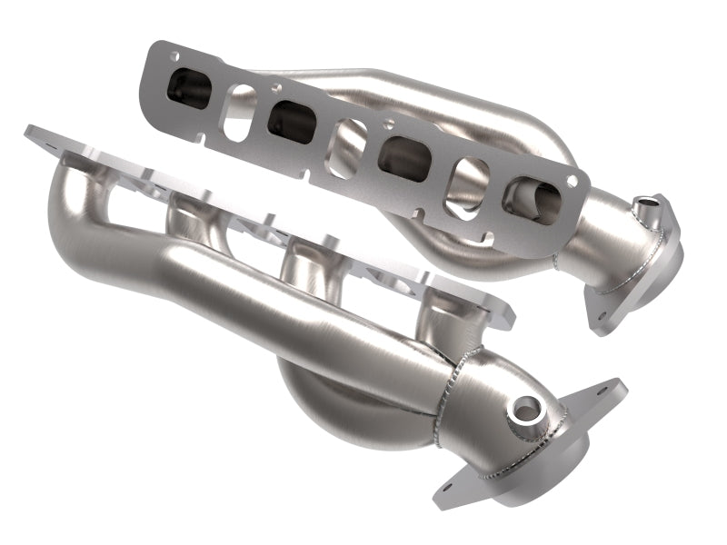 AFE Twisted Steel Shorty Headers: Ram 6.4L 392 2500 / 3500 2019 - 2025 Bundle