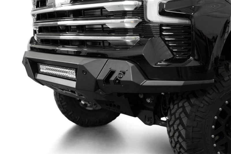 Addictive Desert Designs Black Label Front Bumper | Chevrolet Silverado 1500 (19-26) / Silverado ZR2 (22-26) (F140300010103)