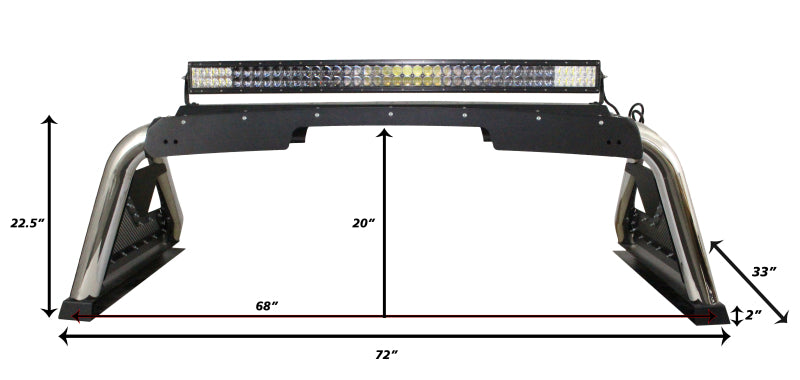 Go Rhino Sport Bar 2.0 | Ford F-150 (15-17/18-20/21-23/24-26) Full Size (911000T)