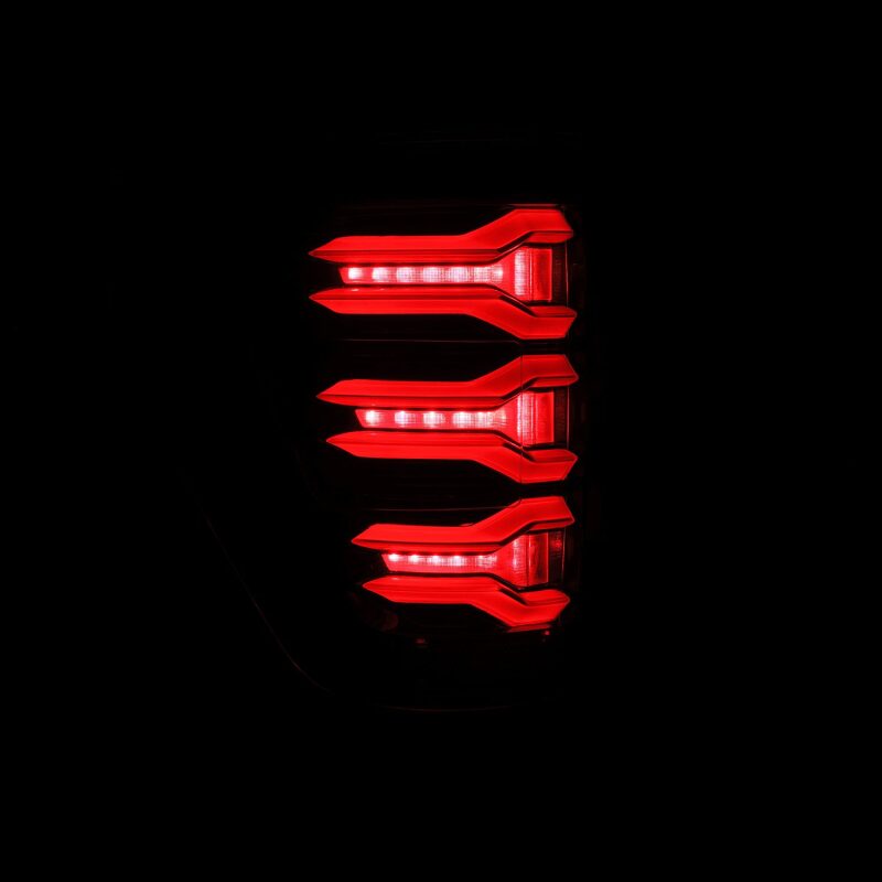 AlphaRex LUXX-Series LED Projector Tail Lights Alpha-Black | Ford F150 (21-23) (653010)