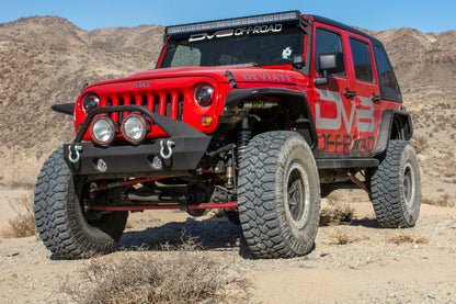 DV8 Offroad Flat Tube Fenders (FRONT AND REAR): Jeep Wrangler JK 2007-2018