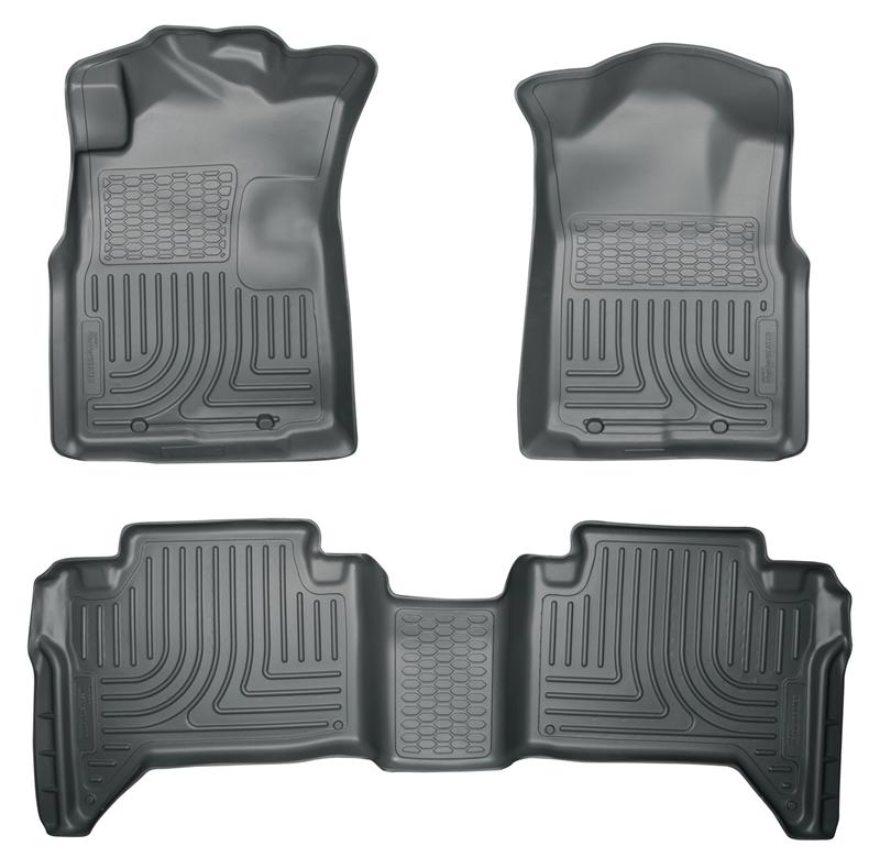 Husky Liners WeatherBeater Combo Grey Floor Liners | Toyota Tacoma (05-15) (98952)