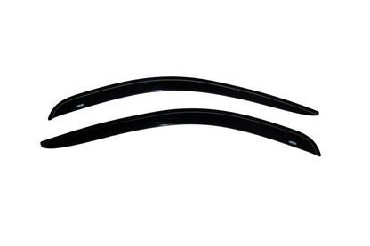 AVS Ventvisor Outside Mount Window Deflectors (2PC, Smoke): Dodge RAM 1500 Standard Cab 2002 - 2008