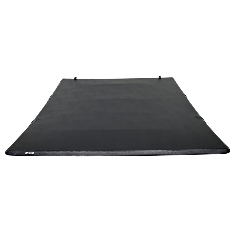 Westin Soft Tri-Fold Tonneau Cover 5ft 7in Bed - Black: Dodge Ram / Ram 1500 (2002-2018)