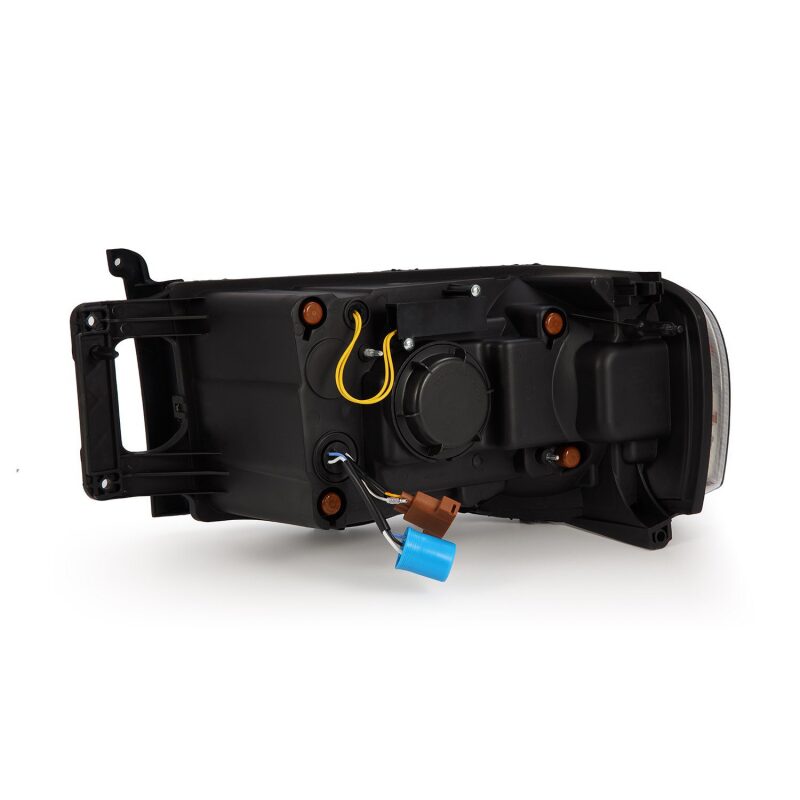AlphaRex LUXX LED Projector Headlights (Alpha-Black): Dodge Ram 1500 (02-05) & 2500/3500 (03-05)