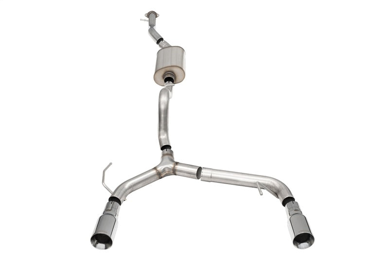Corsa 21-25 Ford Bronco 2.3L 2.75in Cat-Back Dual Rear Exhaust w/ 4in Tips | Ford Bronco (21-26) (21206)