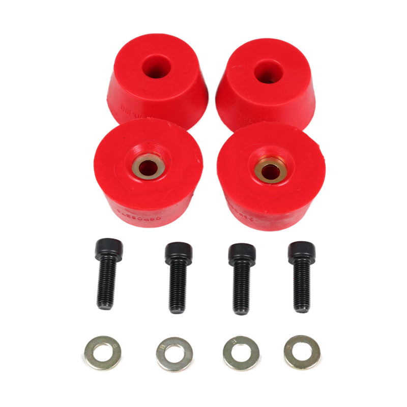 Energy Suspension Hyper Flex Red Bump Stop Set | Toyota 4Runner (00-05) (8.9103R)