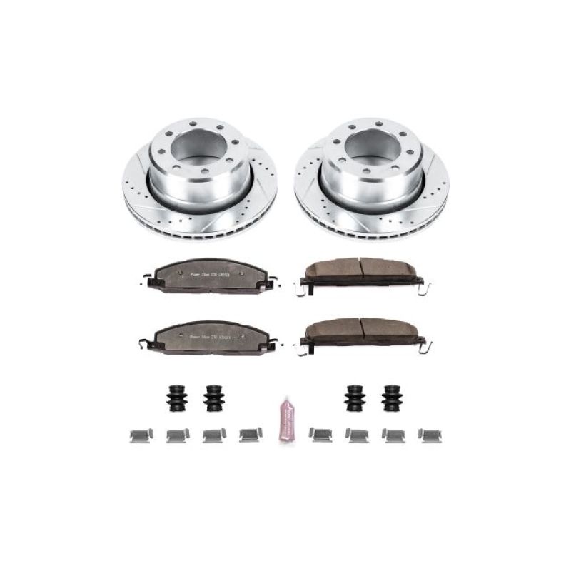 PowerStop Z36 Truck & Tow Brake Kit (REAR): Dodge Ram 1500 / 2500 / 3500 (02-18)