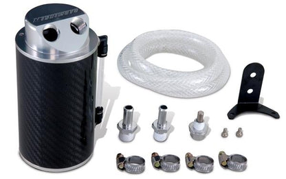 Mishimoto Baffled Oil Catch Can (FRONT): Jeep Wrangler JK 2007-2011 3.8L