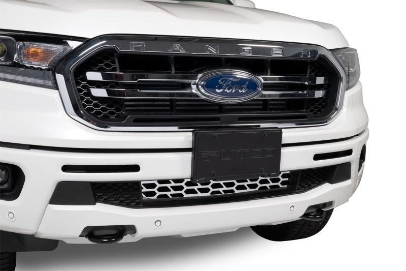 Putco Hex Shield Polished SS Bumper Grille Inserts | Ford Ranger (19-20) (82163)