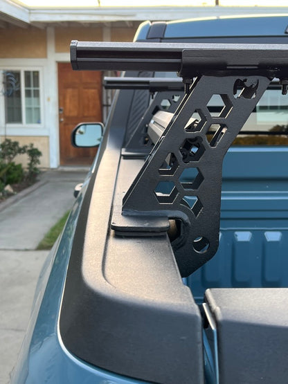 Go Rhino XRS Cross Bars Kit | Jeep Gladiator / Toyota Tacoma / Nissan Frontier (19-26) / (16-22) / (05-21) (5935000T)