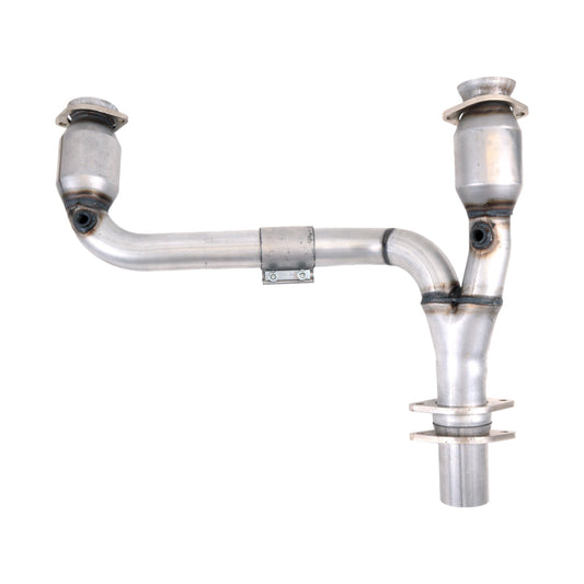 BBK Mid Pipe with Cats 2.5" Aluminized Steel (REAR): RAM 1500 5.7L VVT HEMI 2009-2024 w/ Headers 1950/19500