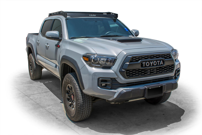 DV8 Offroad 2016+ Toyota Tacoma Aluminum Roof Rack (45in Light) | Toyota Tacoma (20-23) (RRTT1-01)