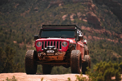 DV8 Offroad LED Projector Headlights: Jeep Wrangler (18-21) / Gladiator (20-21)