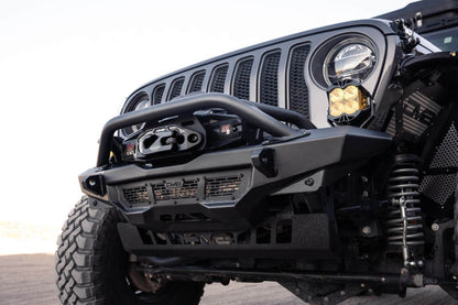 DV8 Offroad Spec Series Front Bumper: Fits Most Jeep Wrangler / Gladiator Models (2018-2026)